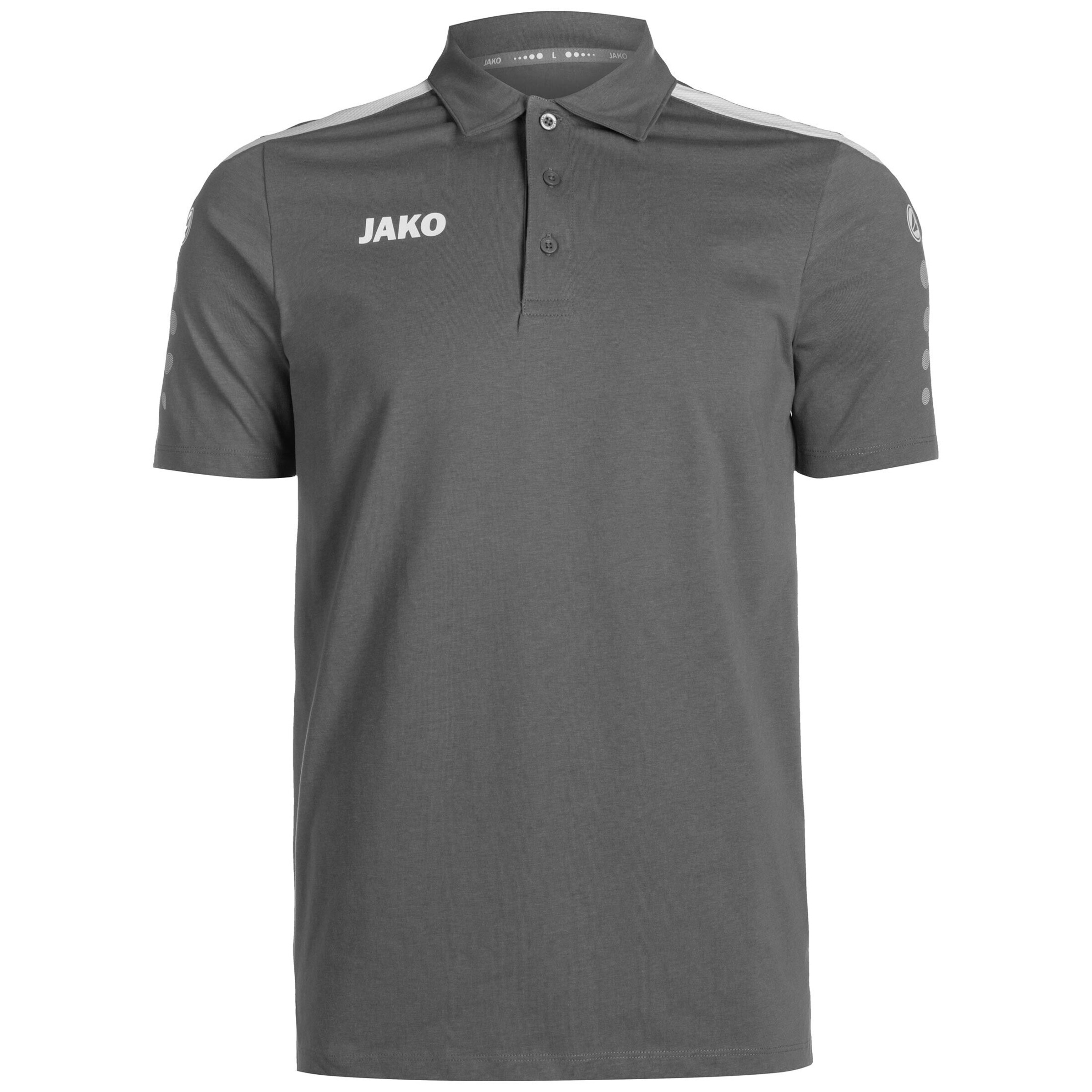 JAKO Performance shirt 'Power' in Grey: front