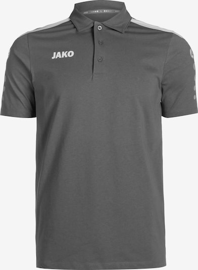 JAKO Functioneel shirt 'Power' in de kleur Grijs / Wit, Productweergave