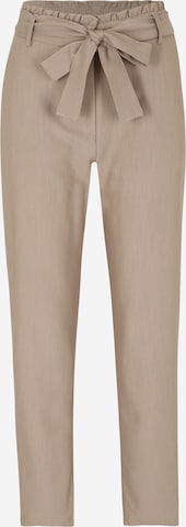 Pantalon 'PCBOSELLA' Pieces Petite en beige : devant