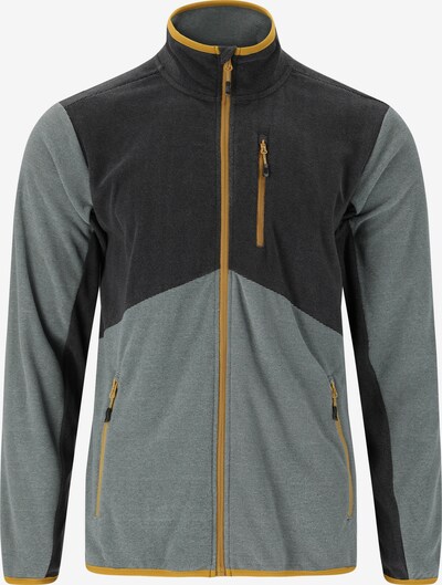 Whistler Athletic Fleece Jacket 'Greyson' in Mustard / Anthracite / Light grey / Dark green, Item view
