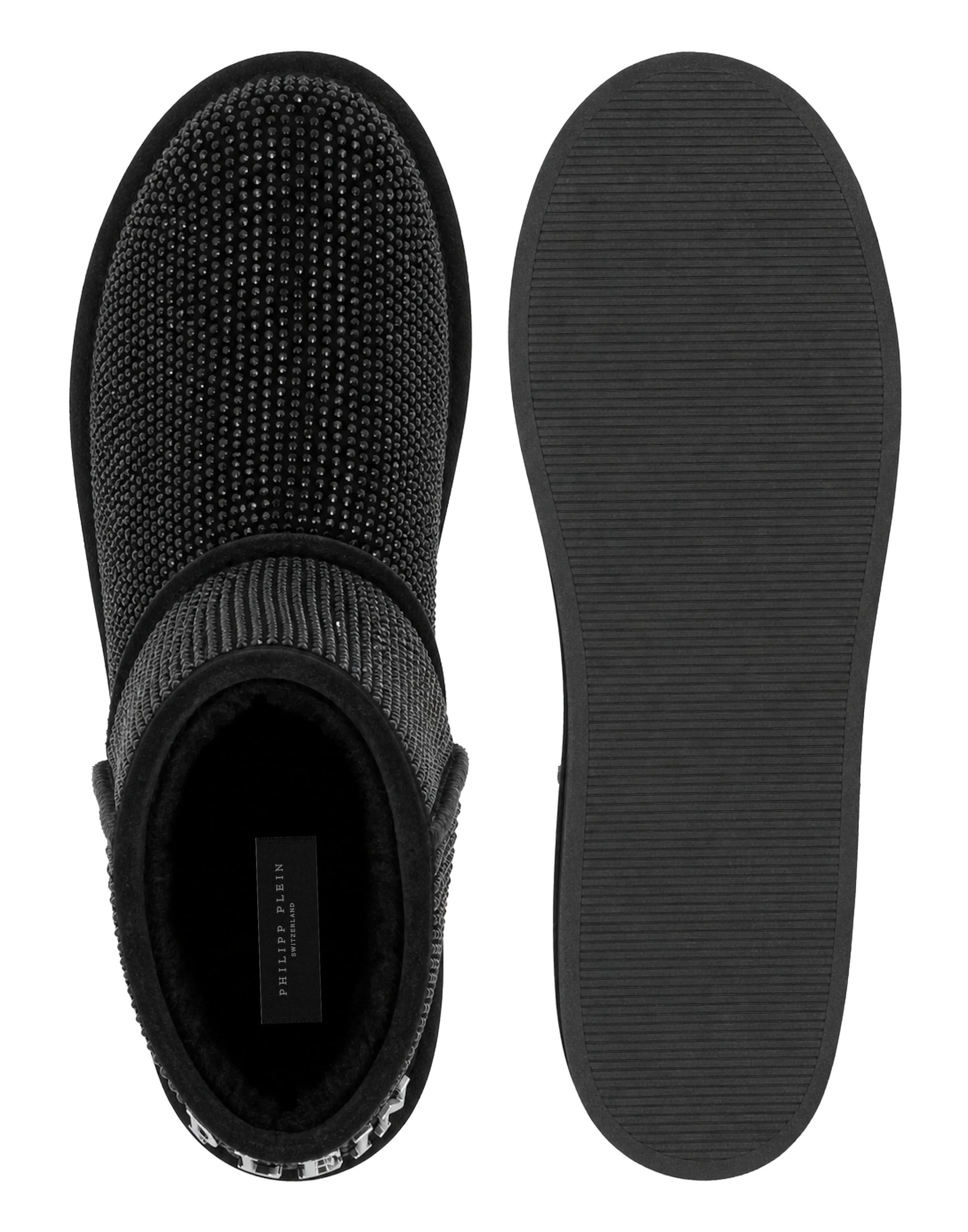 Philipp Plein Boots in Schwarz