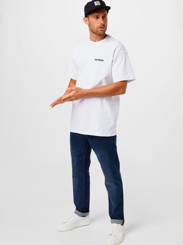 Youman - Camisa 'Flemming' em branco