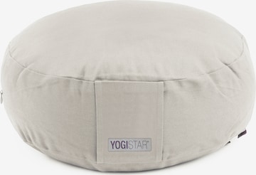 YOGISTAR.COM Meditationskissen Rund in Weiß
