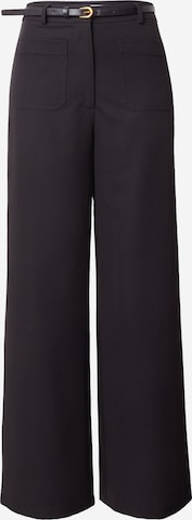 ABOUT YOU Wide Leg Hose 'Ina' in Schwarz: Vorderseite