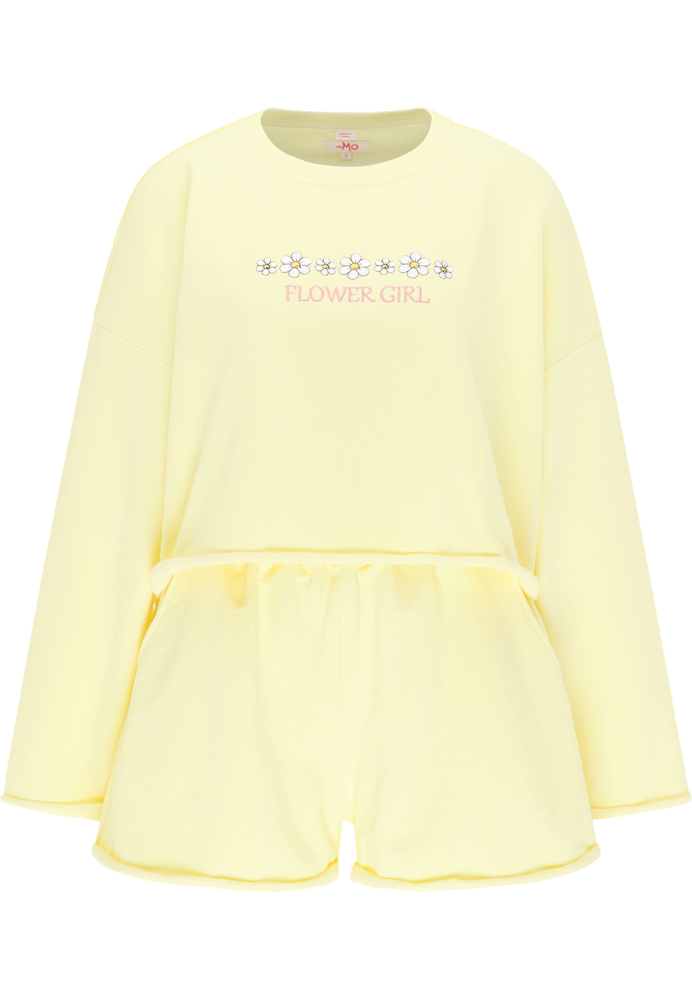 MYMO Φόρμα για το σπίτι σε κίτρινο: μπροστά