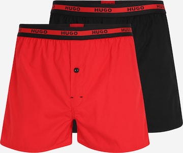 HUGO Red Boxer shorts in Red: front