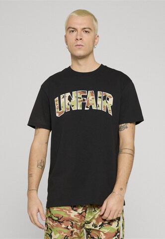 Maglietta 'Woodland' di Unfair Athletics in nero: frontale