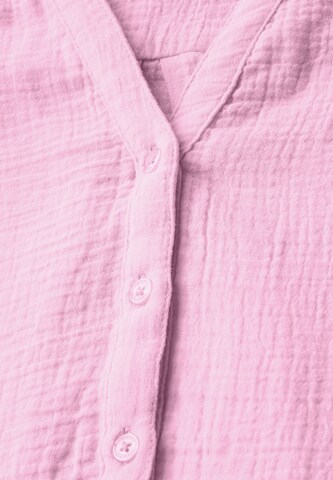 CECIL Musselin Bluse in Pink