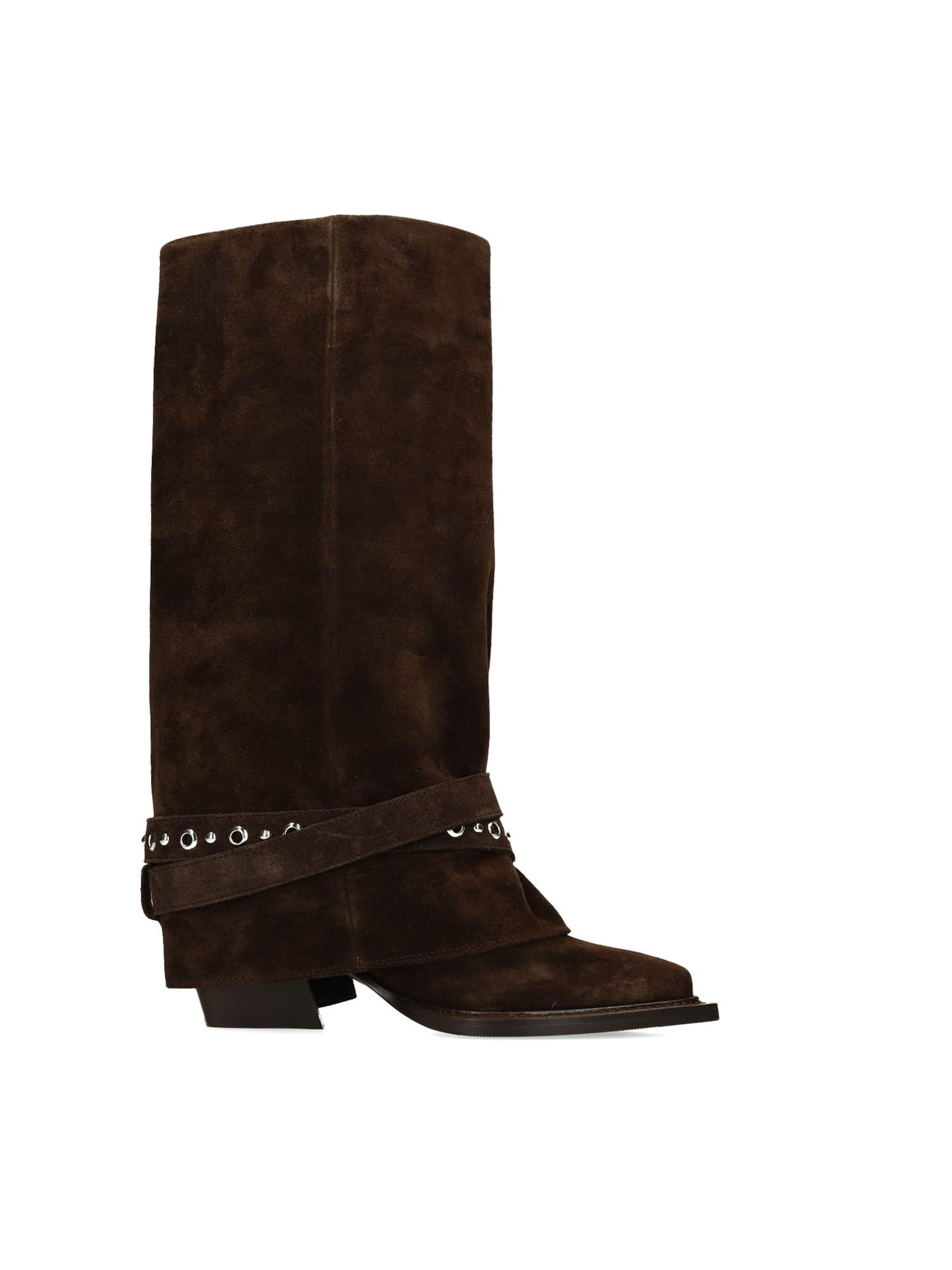 SACHA Cowboy Boots in Brown