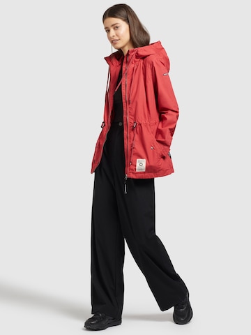 khujo Between-Season Jacket 'SESIA' in Red