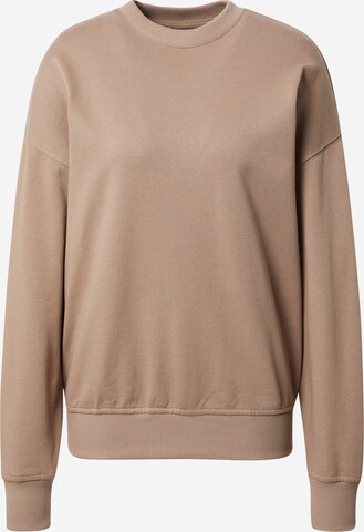 Sweat-shirt 'Rosie' A LOT LESS en beige : devant