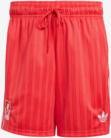 raudona ADIDAS PERFORMANCE Laisvas Sportinės kelnės 'LFC': priekis