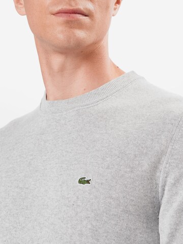 LACOSTE Regular fit Πουλόβερ σε γκρι