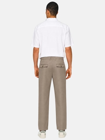 Only & Sons - Tapered Pantalón de montaña 'ONLY & SONS ONSYOKE TAP REG TWILL 0668 PANT FRML PANTALONE' en beige