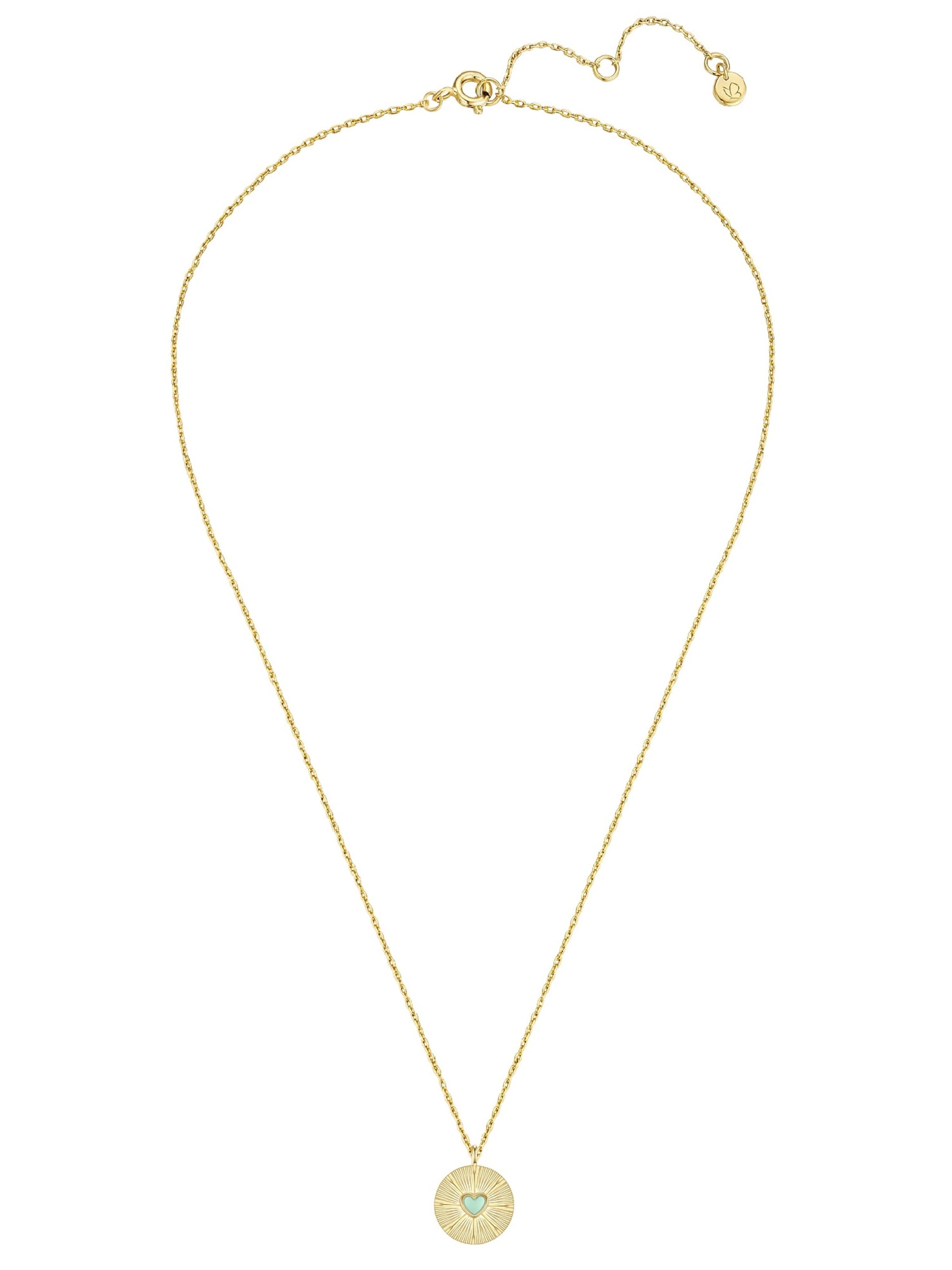 Glanzstücke München Ketting in Goud: voorkant