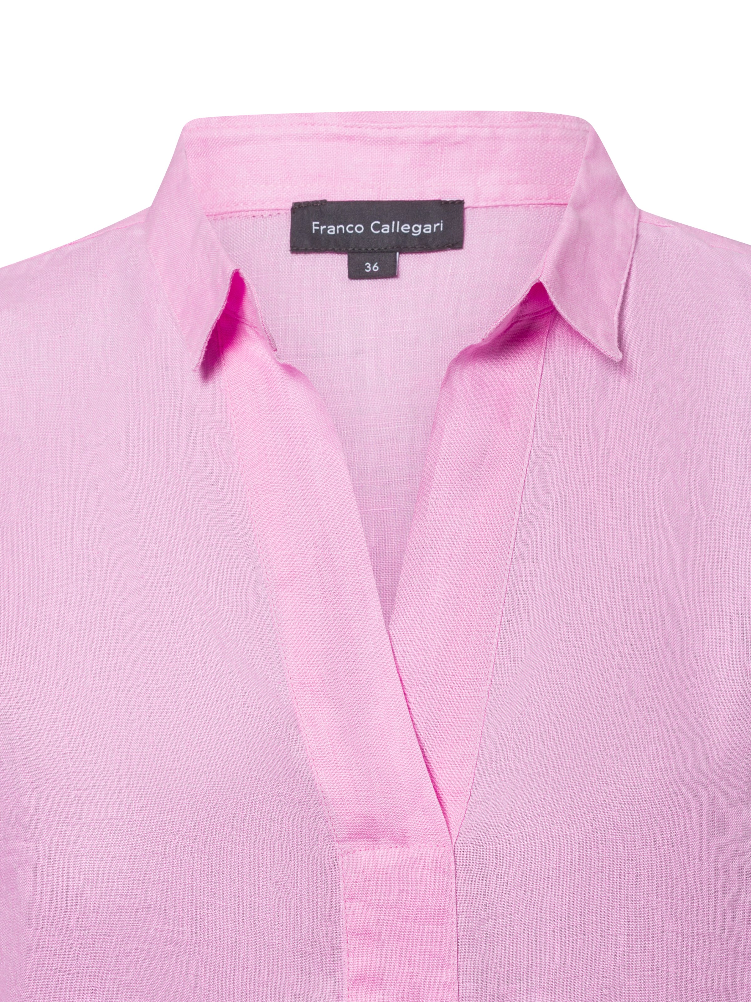 Franco Callegari Leinenbluse in Pink