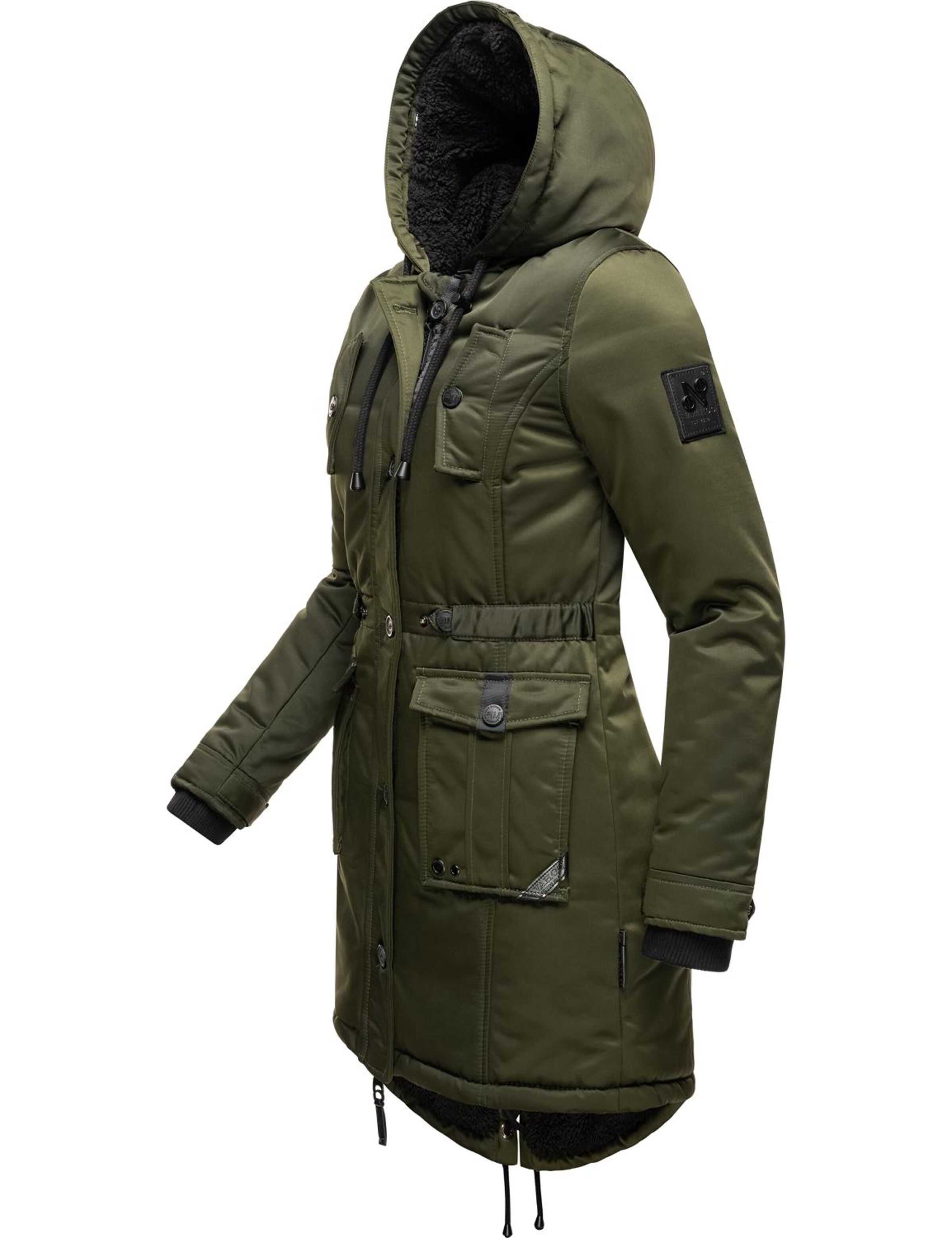 NAVAHOO Vinterparka 'Luluna' i grøn