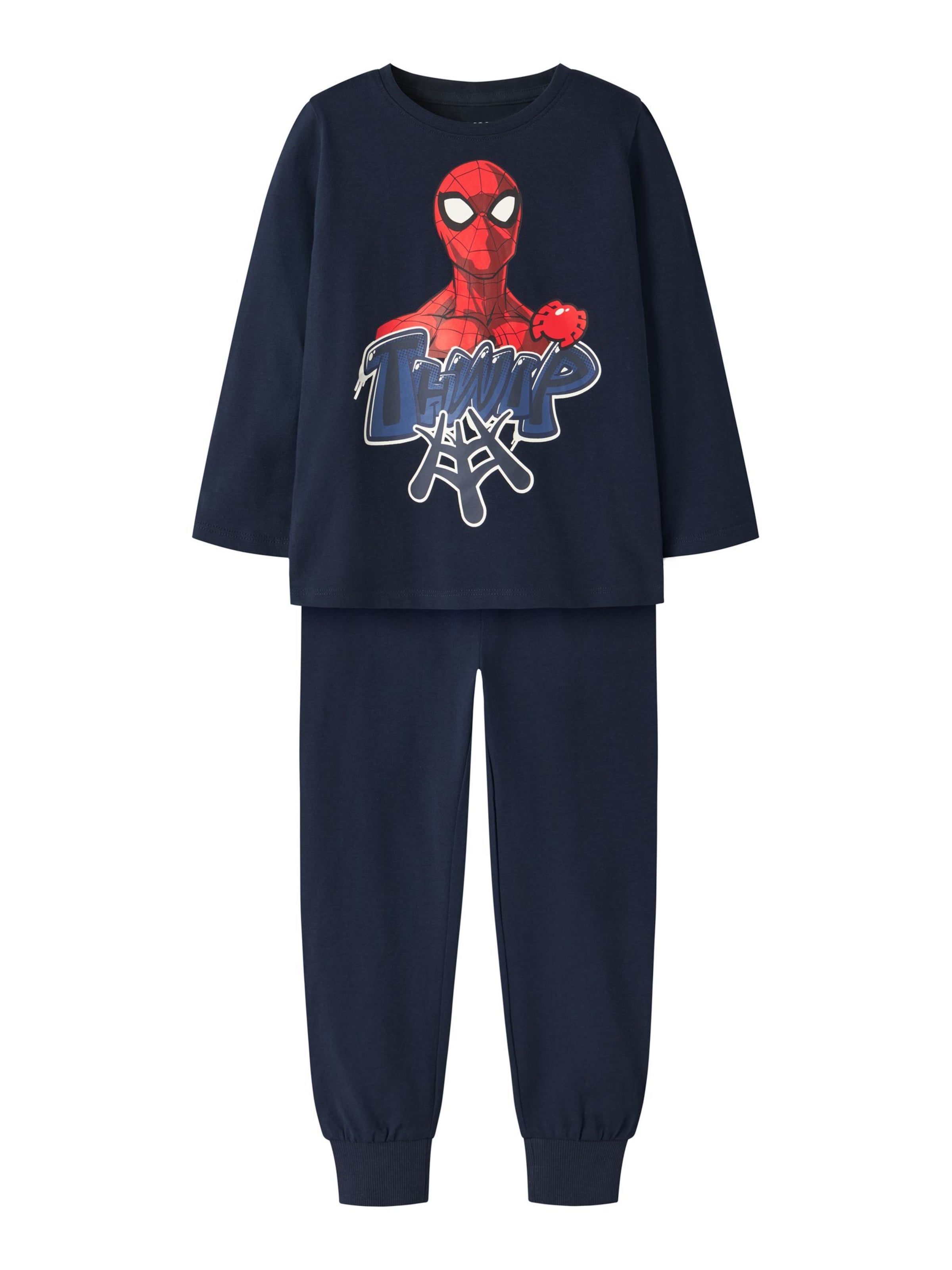 Pyjama TWO SOON en bleu : devant