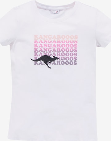 KangaROOS Shirt in Weiß: predná strana