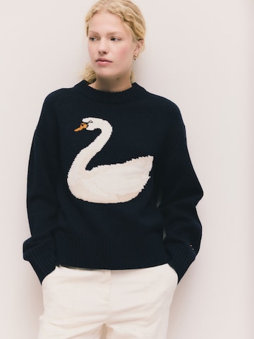 Pull-over Next en bleu : devant