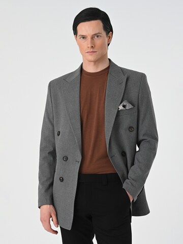 Coupe slim Veste de costume Antioch en gris