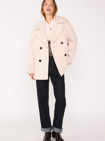 Maison 123 Übergangsmantel 'DEAN M CABAN' in Weiß