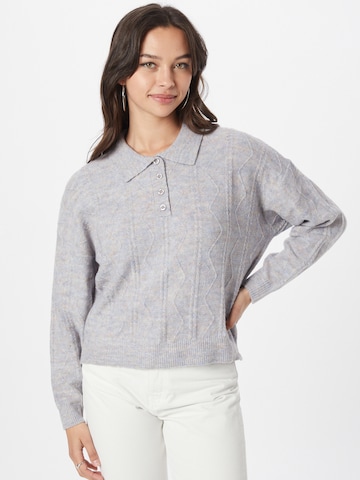 24COLOURS Sweater in Grey: front