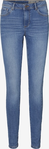 Skinny Jean 'Tanya' VERO MODA en bleu : devant