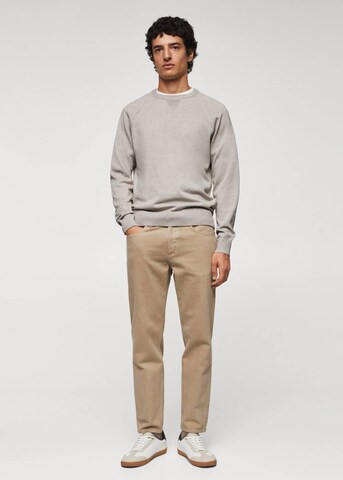 MANGO MAN Sweater 'Ten' in Grey