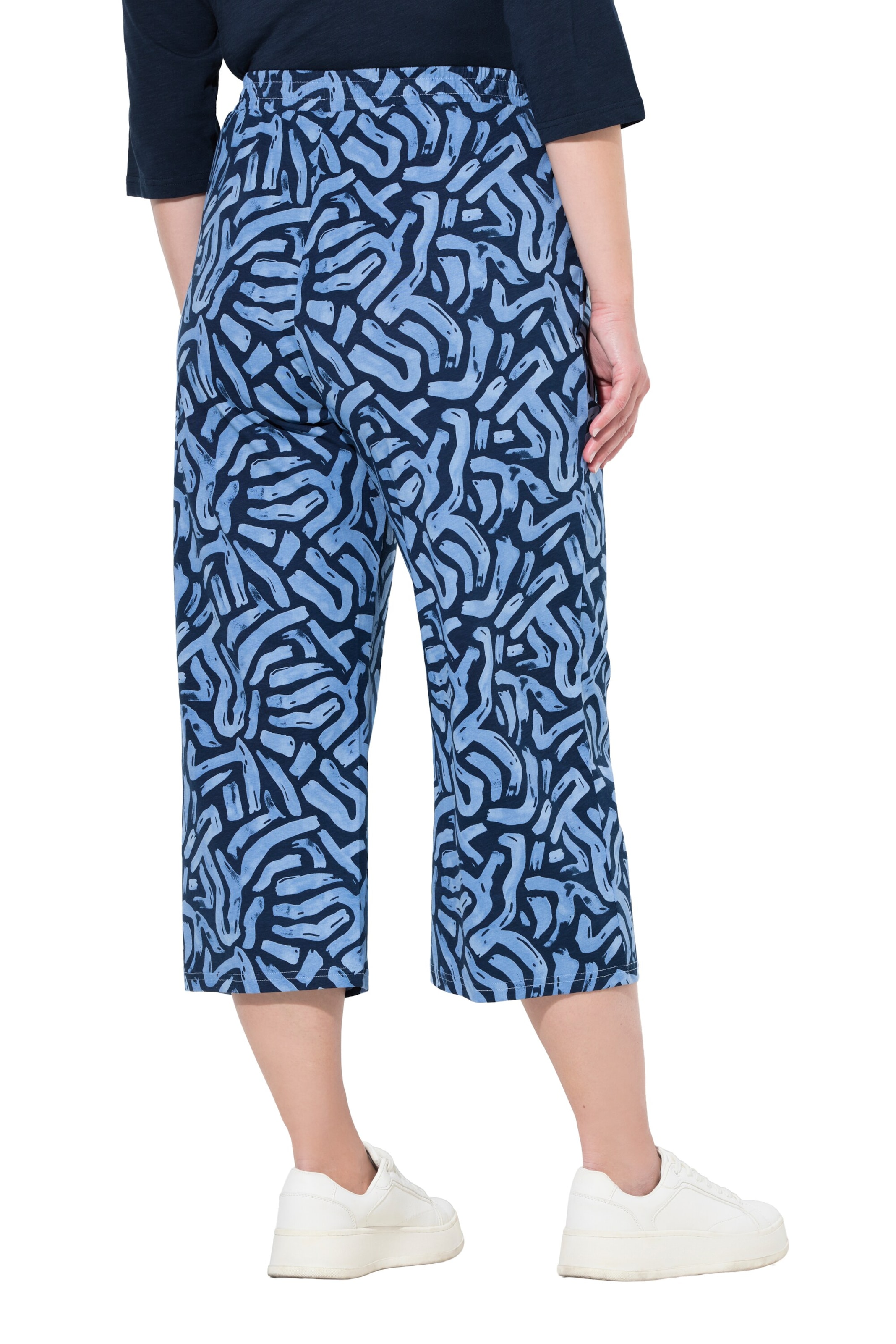 Ulla Popken Regular Hose in Blau