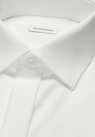 Slim fit Camicia business di SEIDENSTICKER in bianco