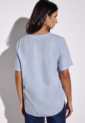 STREET ONE Bluse in Blau