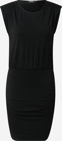 System Action - Vestido 'Kathknit' en negro: frente