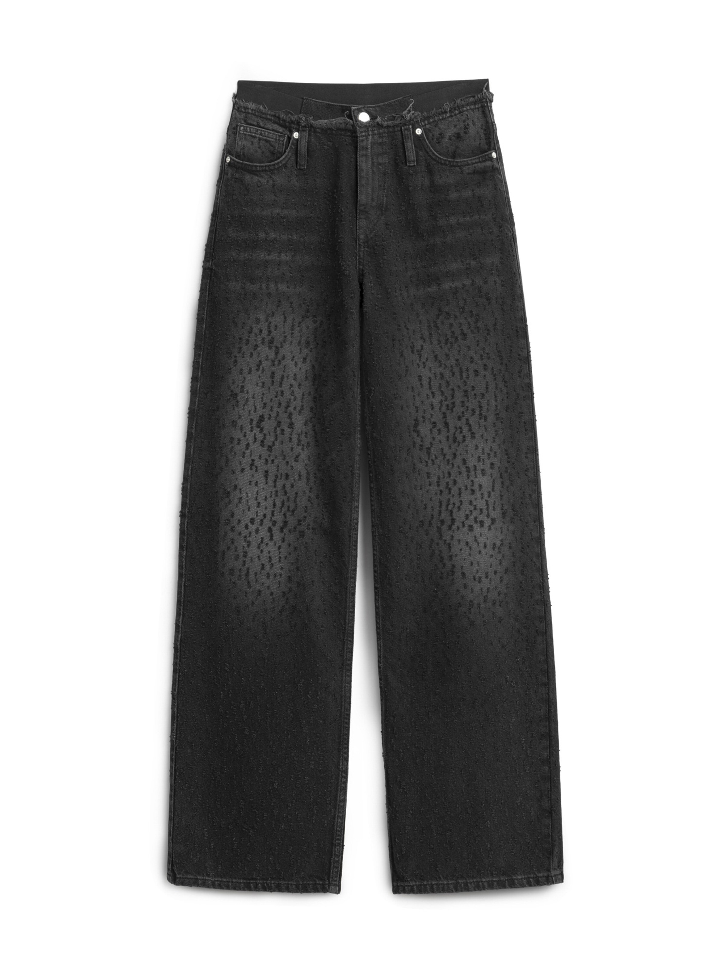 Twist Regular Jeans in Zwart: voorkant