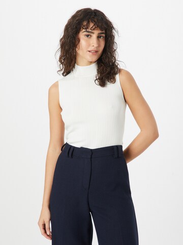 s.Oliver BLACK LABEL Knitted top in White: front