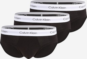 Slip de la Calvin Klein Underwear pe negru: față