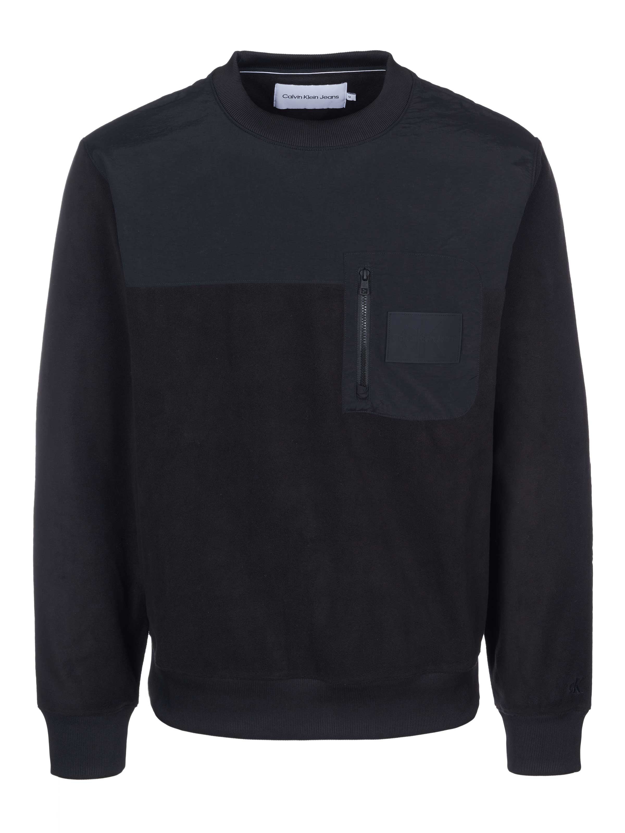 Calvin Klein Sweatshirt‌‌ in Schwarz: Vorderseite