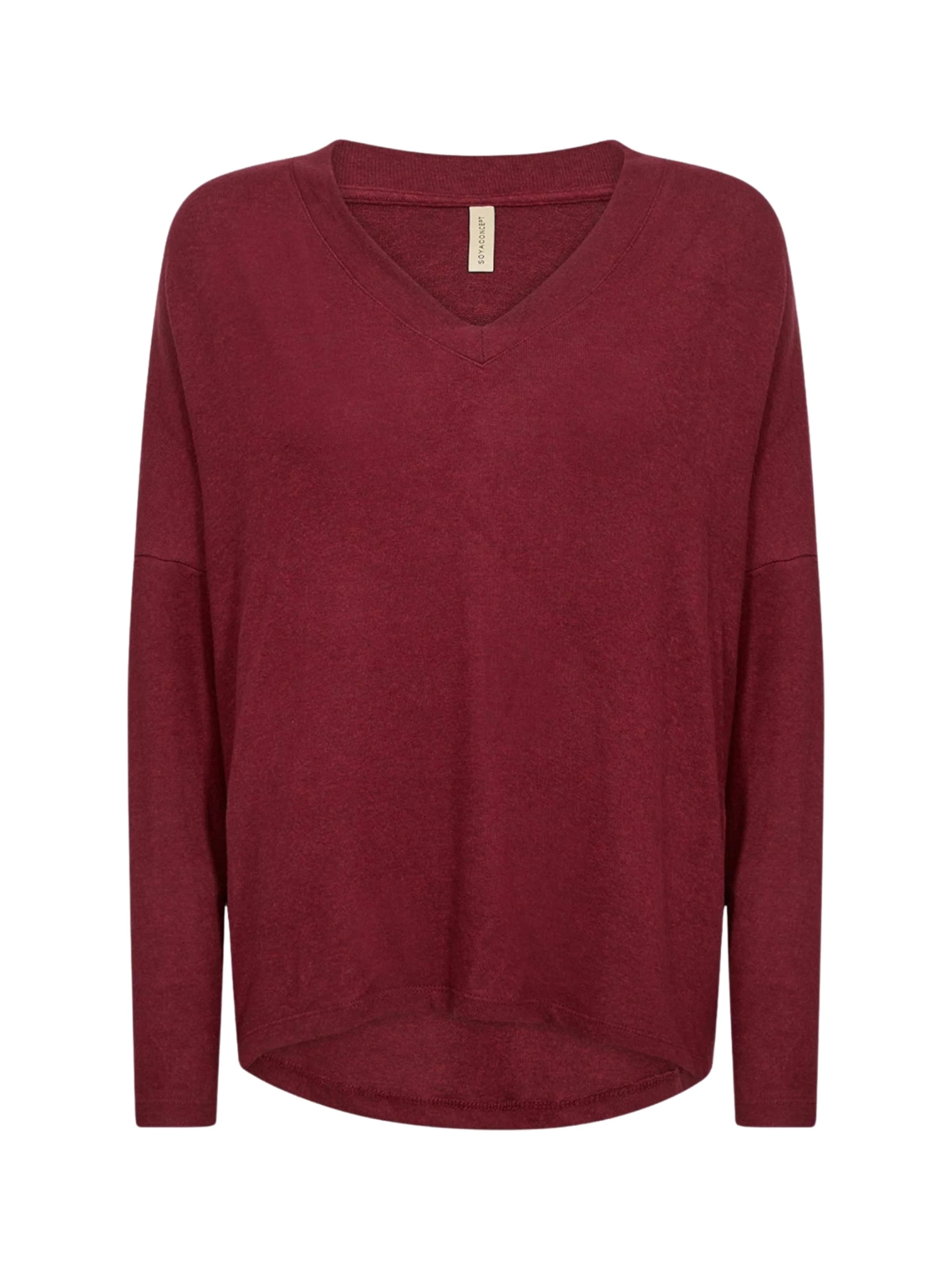 Haut ' SC-BIARA ' Soyaconcept en rouge : devant