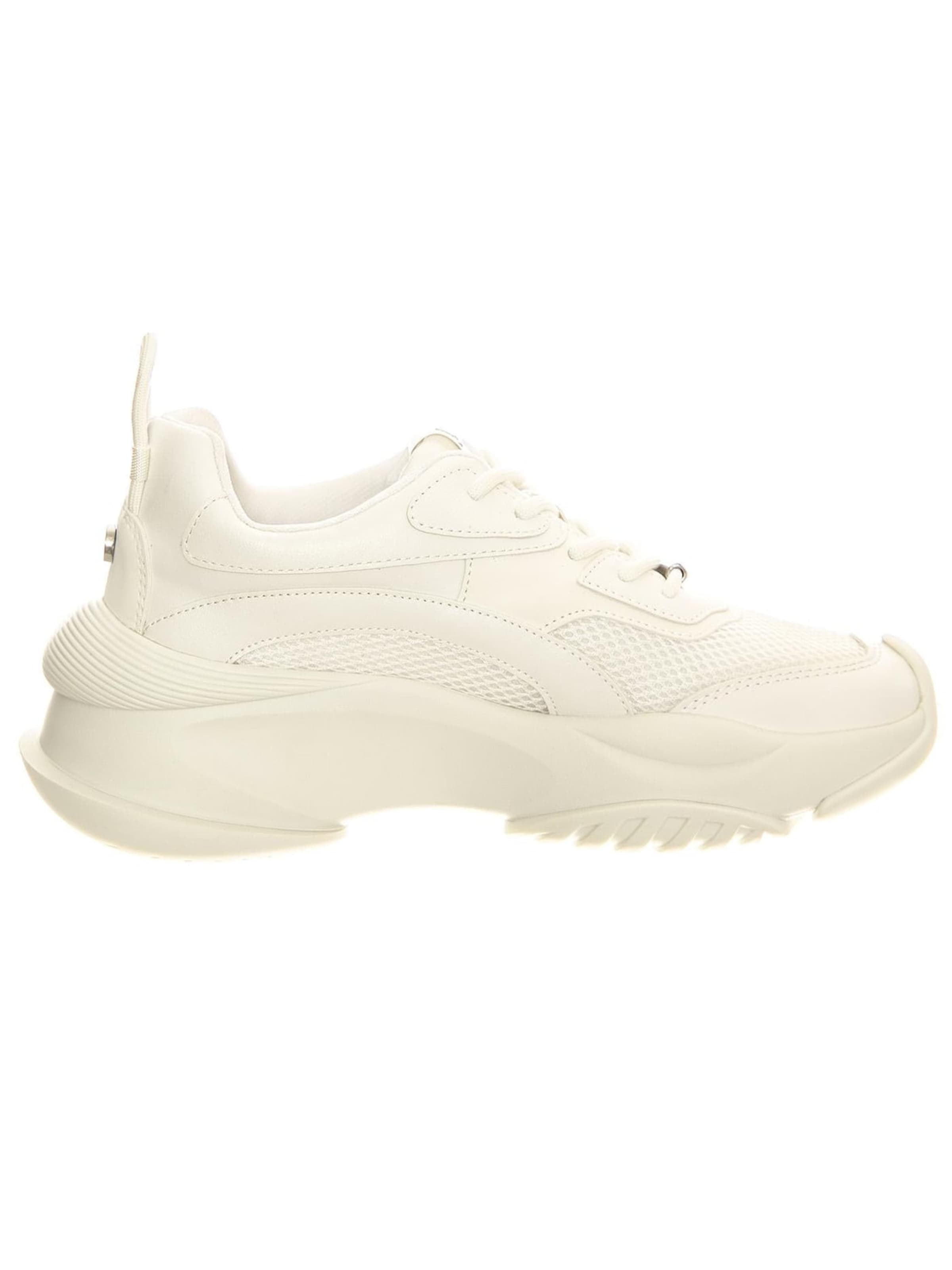 STEVE MADDEN Sneakersy niskie 'Belissimo White / White' w kolorze biały