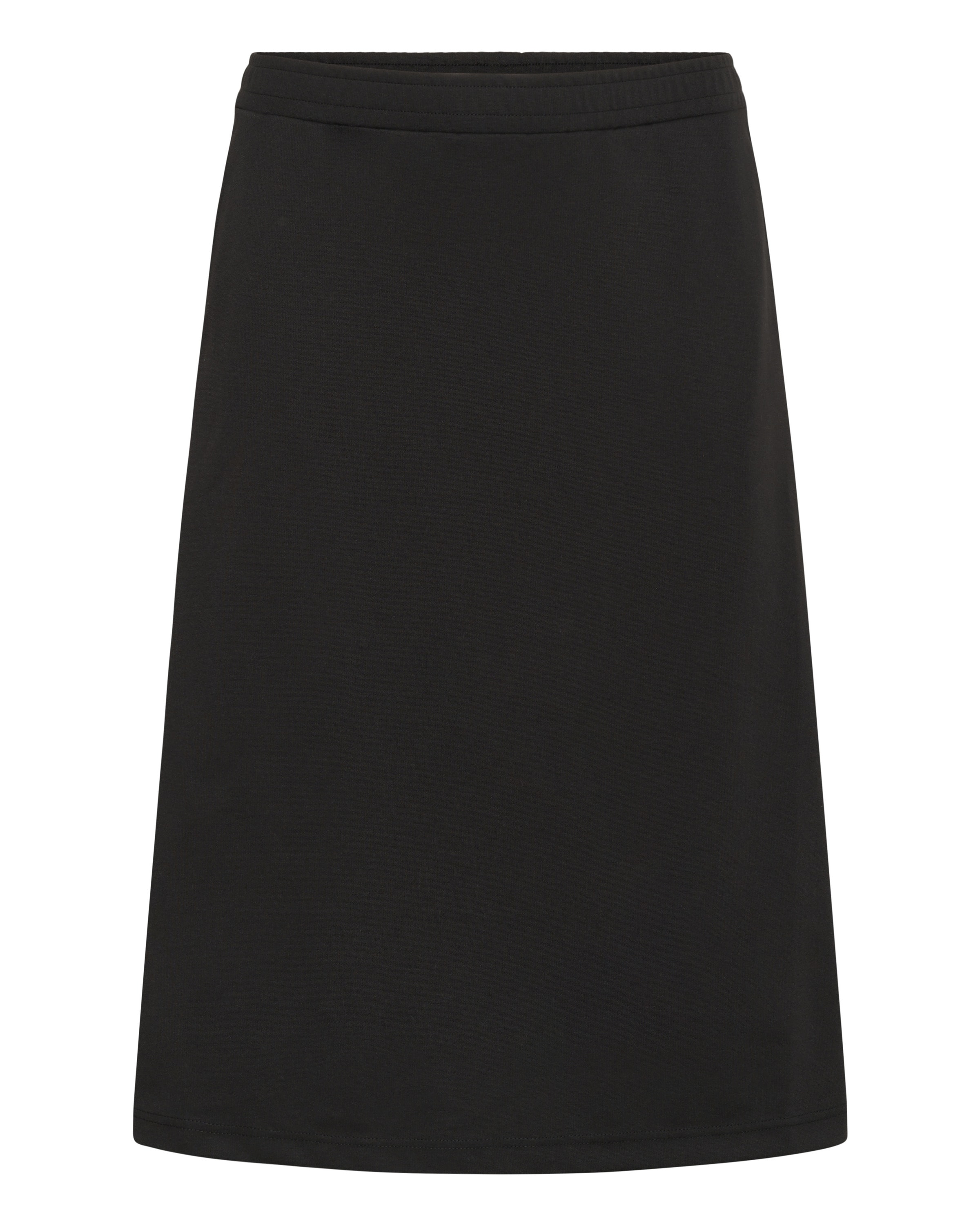 KAFFE CURVE - Falda en negro: frente