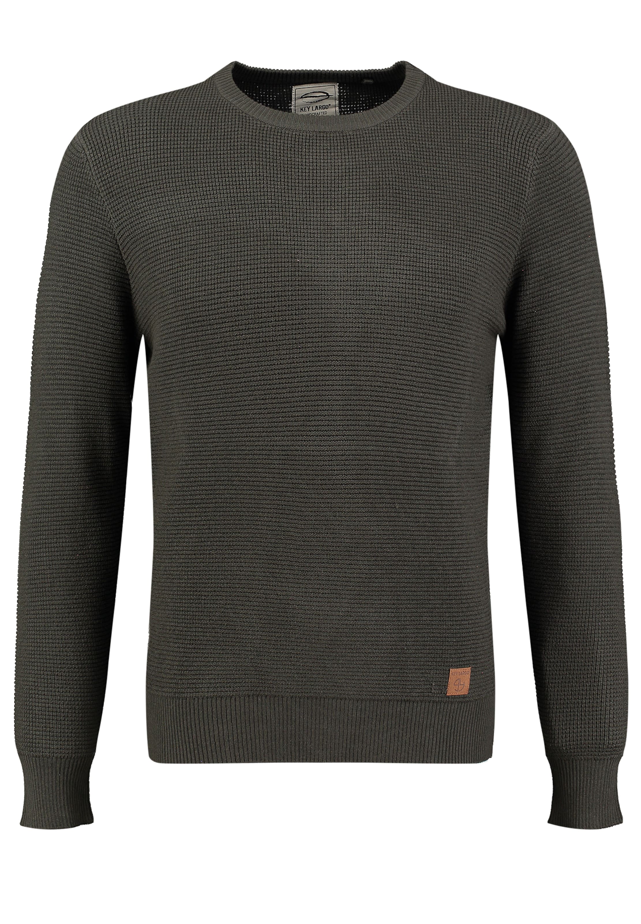 Key Largo - Pullover 'KLEverton' em preto: frente