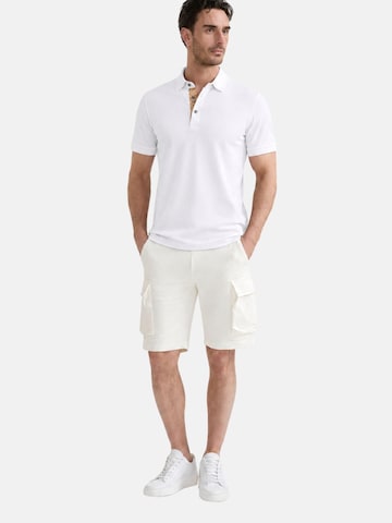 Maglietta 'SHORT SLEEVE POLO SHIRT' di Alviero Martini in bianco: frontale