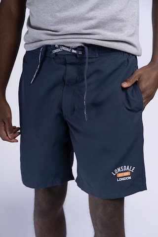 LONSDALE Swimming shorts 'Hodnet' in Blue: front