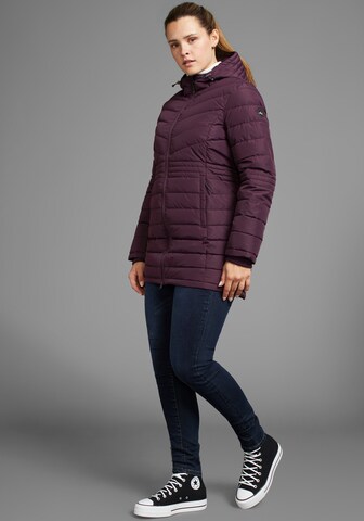 POLARINO Between-Season Jacket in Purple
