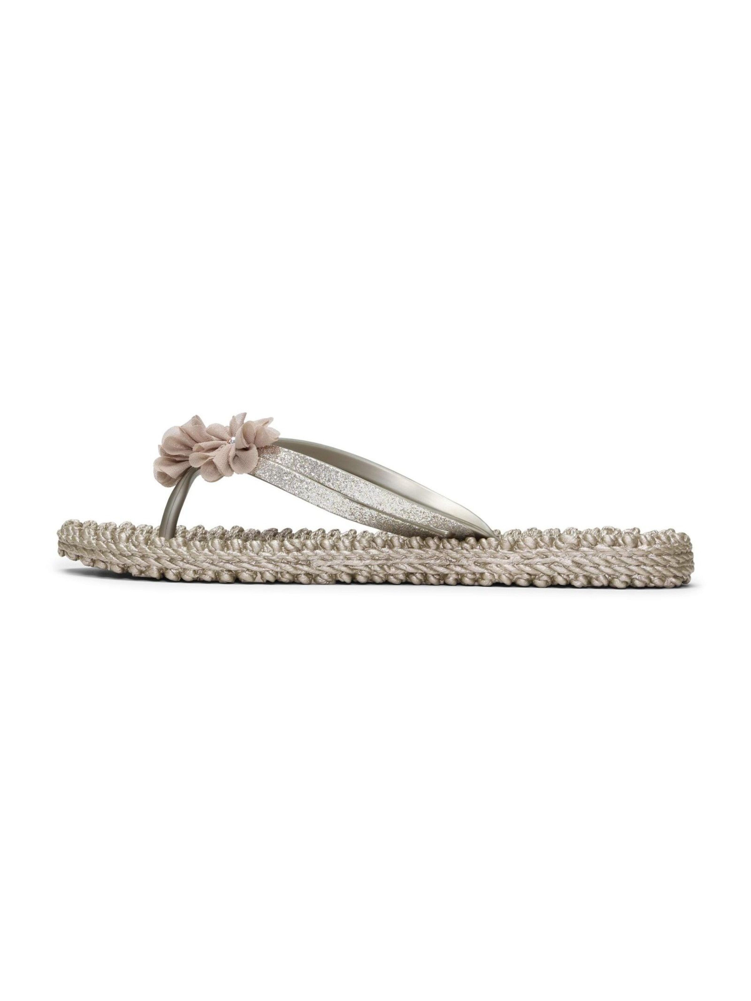 ILSE JACOBSEN T-bar sandals 'Cheerful18F' in Grey