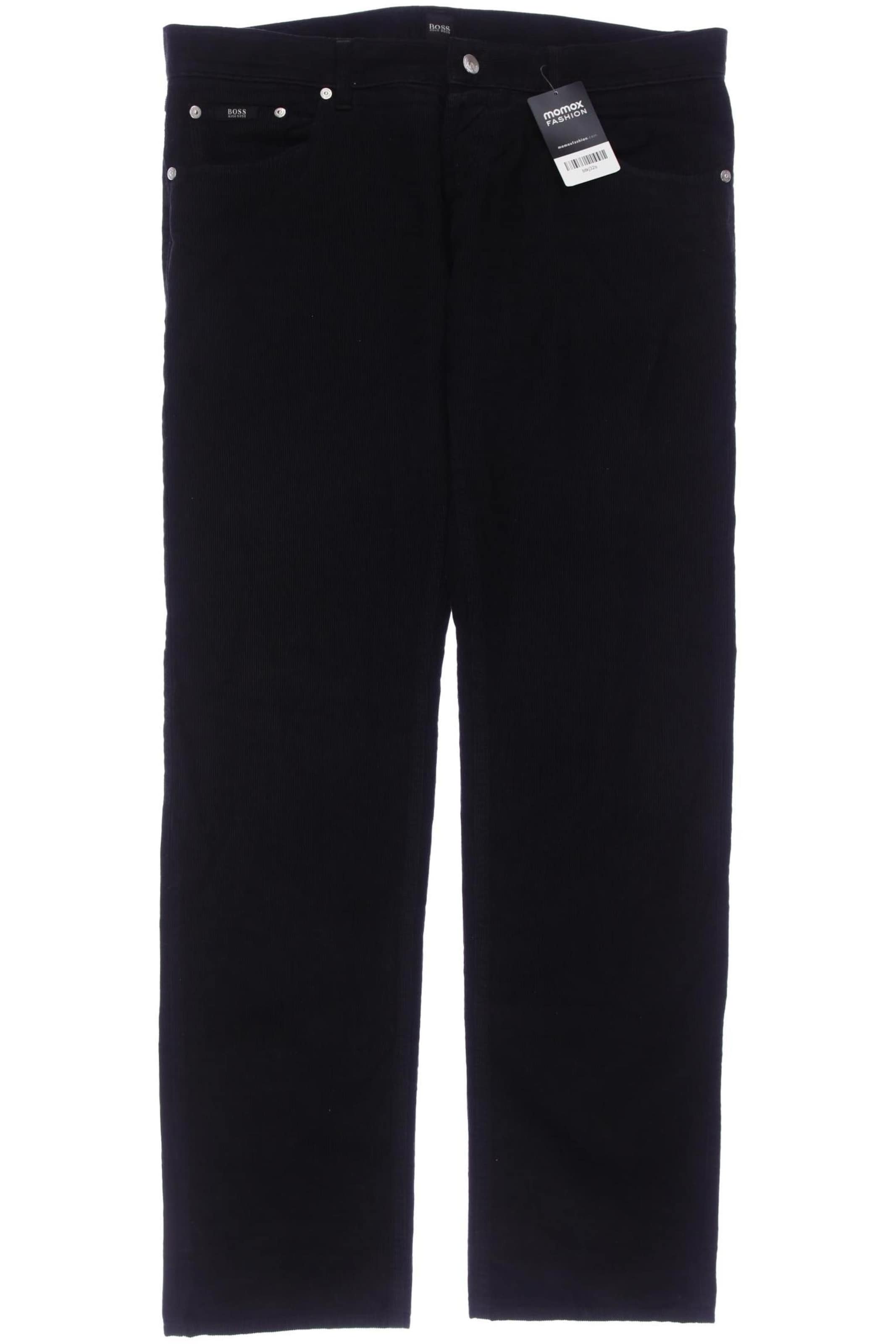 BOSS Black Stoffhose in 35 in schwarz, Produktansicht