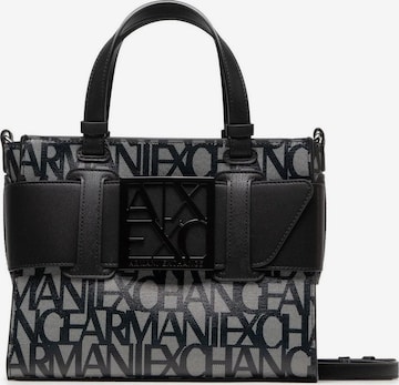 Sac bandoulière ARMANI EXCHANGE en noir : devant