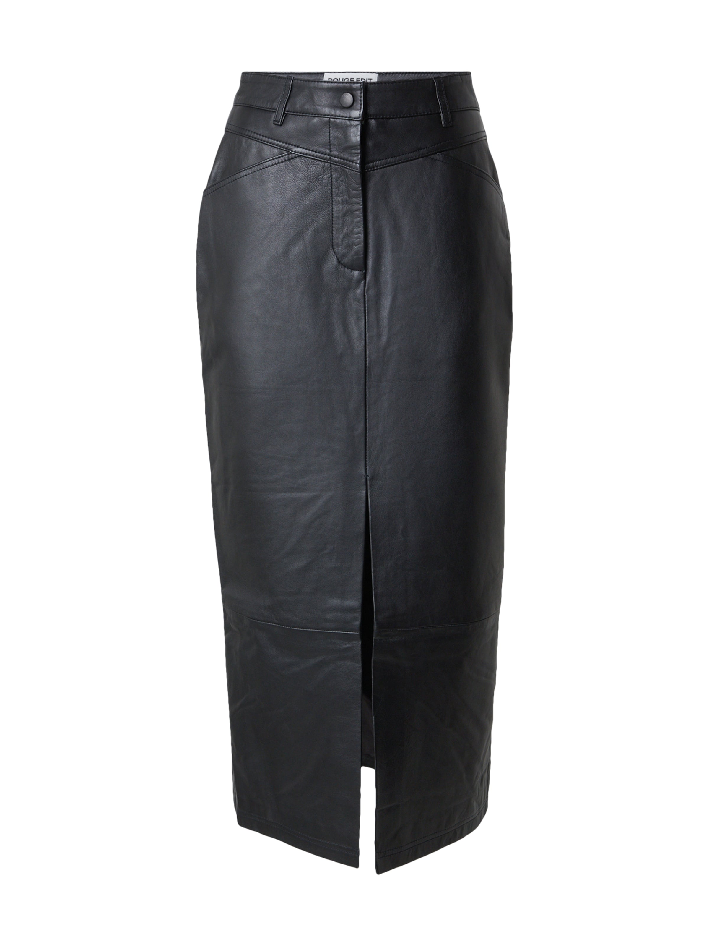 ROUGE EDIT Φούστα 'ROUCAMDEN' σε μαύρο: μπροστά