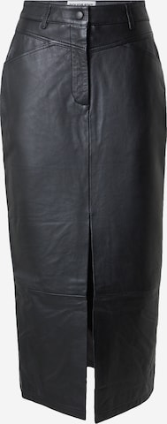 ROUGE EDIT Юбка 'ROUCAMDEN' в Черный: спереди