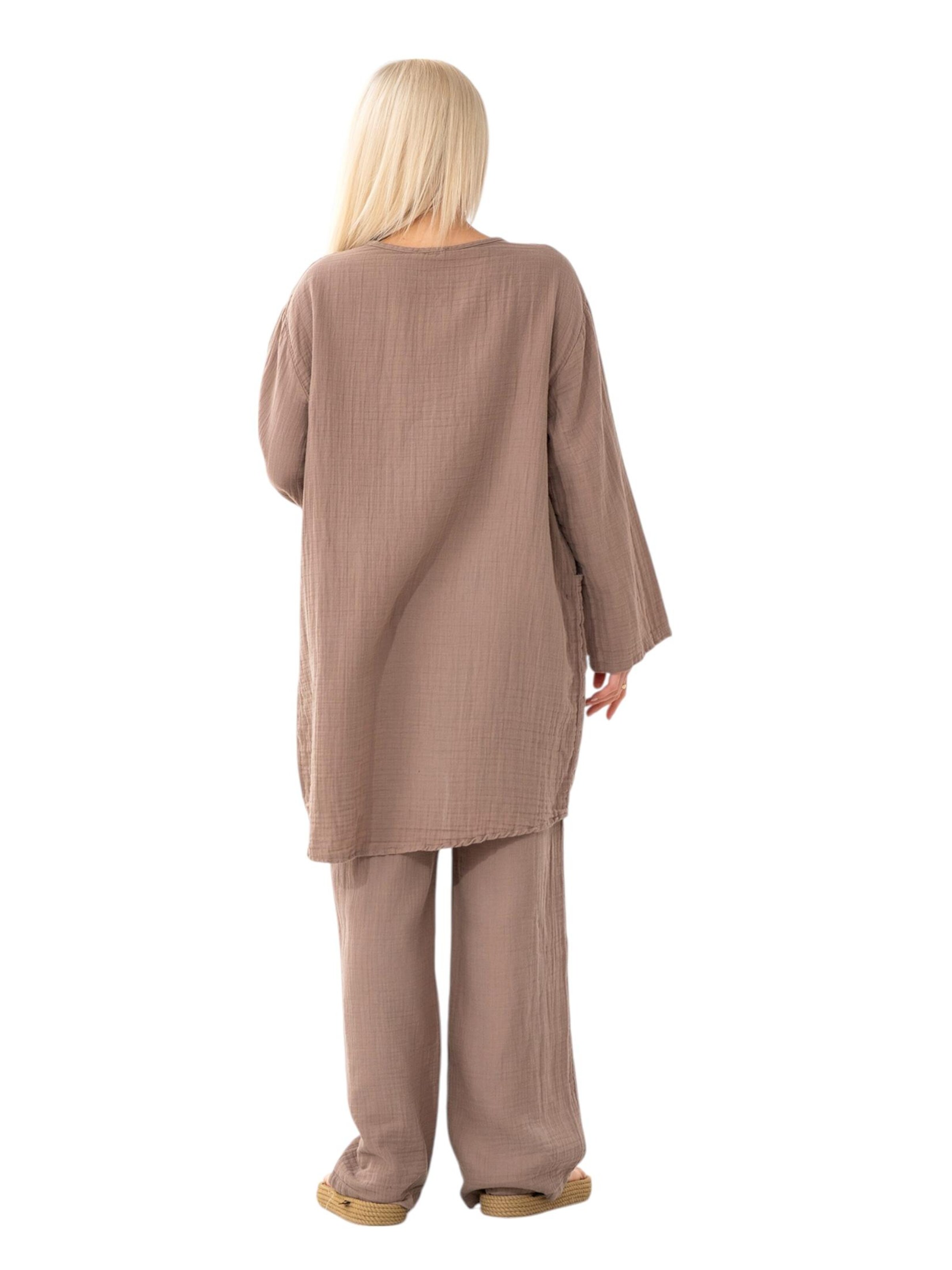 WENOR Bluse 'NISA'‌‌‌‌‌‌ in Beige